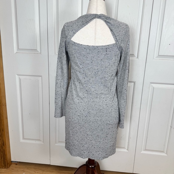 LOFT Gray Long Sleeve Dress - Picture 3 of 5